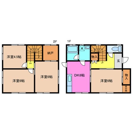 斎宮駅 徒歩25分 1階の物件間取画像